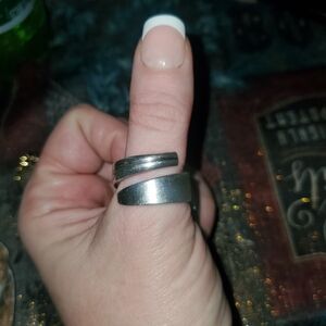 Silver Spoon Ring
